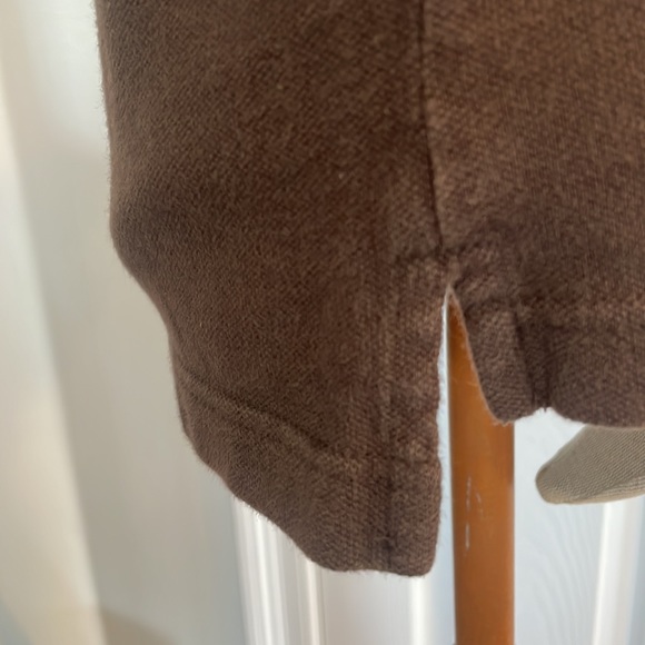 Vintage wash brown polo top girls - Picture 4 of 11